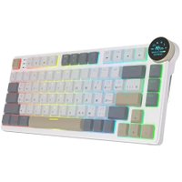 Клавиатура Royal Kludge N80 Pearly Dawn (RK Brown)