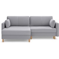 Угловой диван Mio Tesoro Дублин 497 (светло-серый 841)