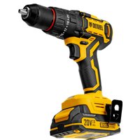 Ударная дрель-шуруповерт Denzel CIDH-BL-20 (с 2-мя АКБ, кейс)