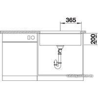 Кухонная мойка Blanco Etagon 700-U 525891 (черный)
