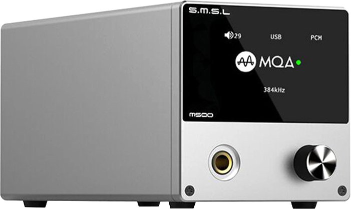 

Настольный усилитель SMSL M500 (серебристый)
