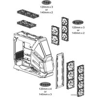 Корпус Thermaltake AH T600 CA-1Q4-00M1WN-00