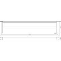 Держатель для полотенца Lauter 21TS3001 (Chrome)