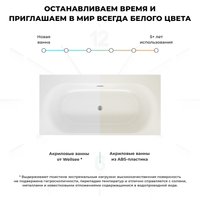 Ванна Wellsee Dream For More 181x90 237901000 (встраиваемая ванна белый глянец) в Орше