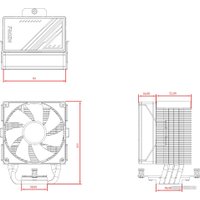 Кулер для процессора ID-Cooling Frozn A400 Black