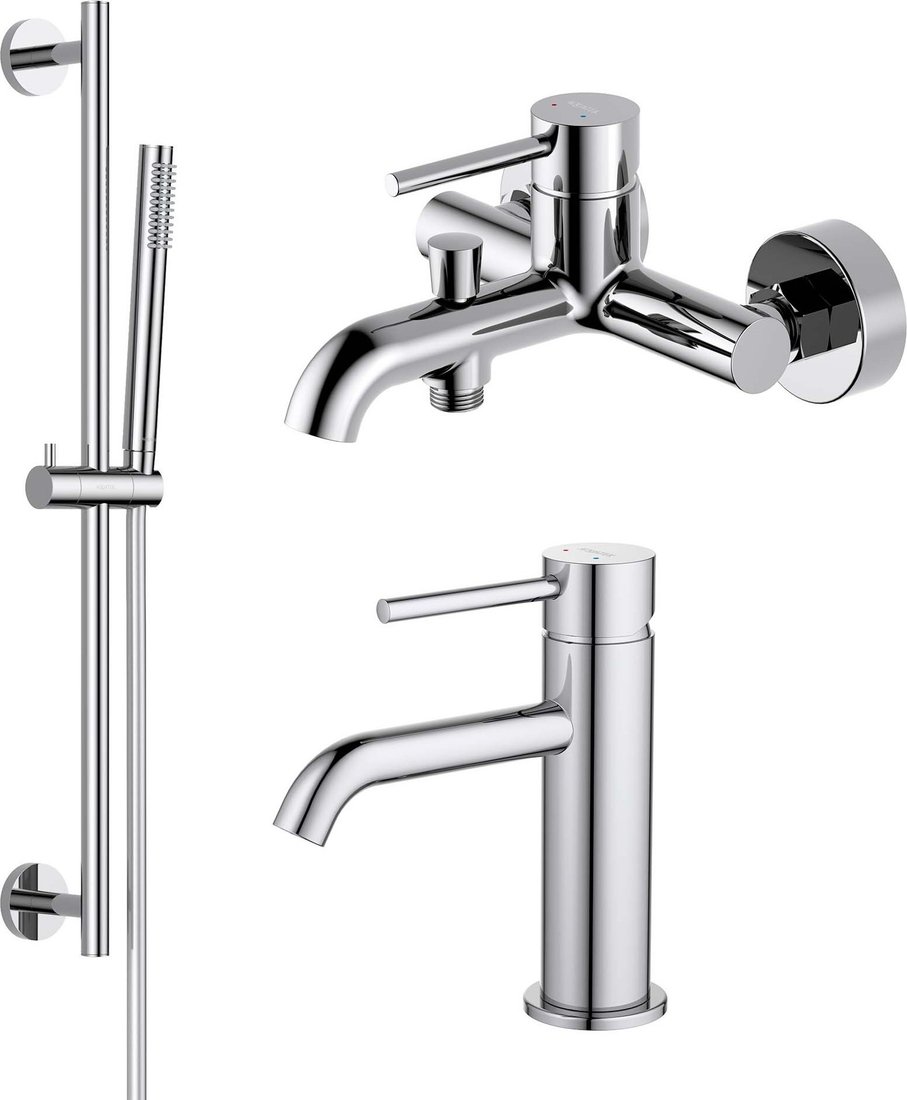 Комплект смесителей Aquatek Европа AQ1330CR