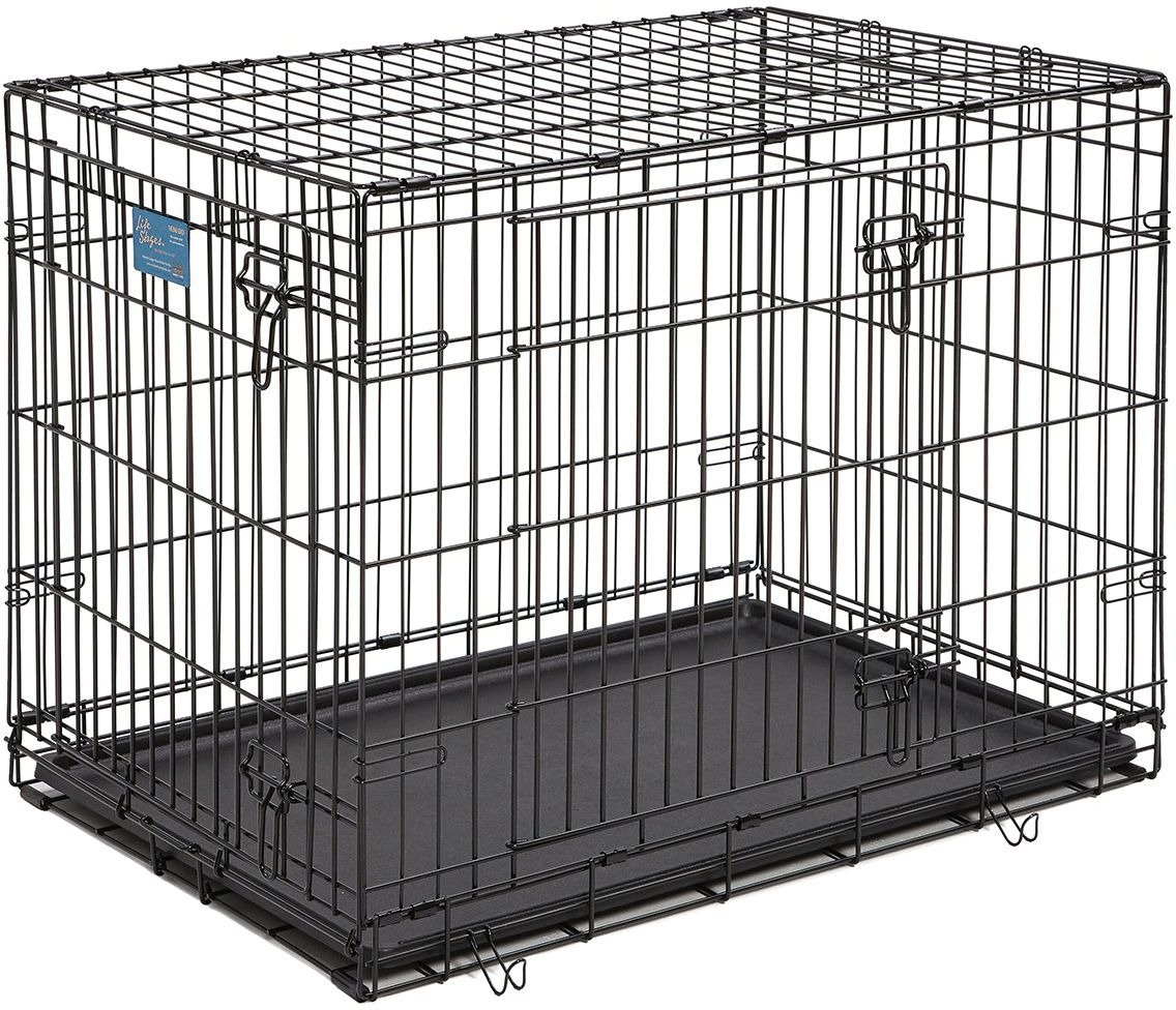 

Клетка Midwest Life Stages для собак 93x59x64см 1636DD (2 двери, черный)