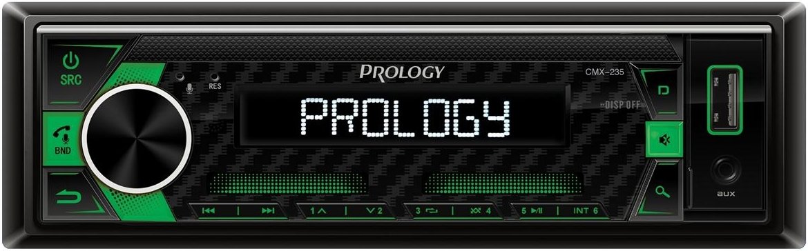 

USB-магнитола Prology CMX-235 с парковочными радарами