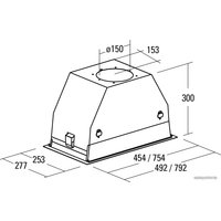 Кухонная вытяжка CATA GC Dual A 75 XGWH [02131205]