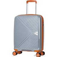 Чемодан-спиннер L'Case Lyon 55 см (графит/карамель)