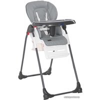 Высокий стульчик Lorelli Dulce 2021 (silver blue leather)