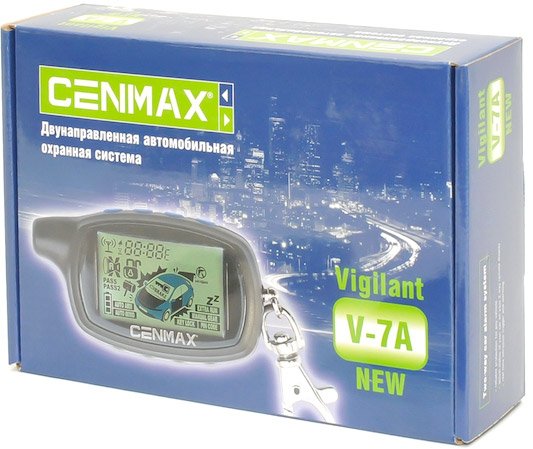 

Автосигнализация Cenmax Vigilant V-7A NEW