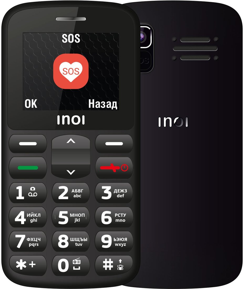 

Телефон Inoi 107B (черный)
