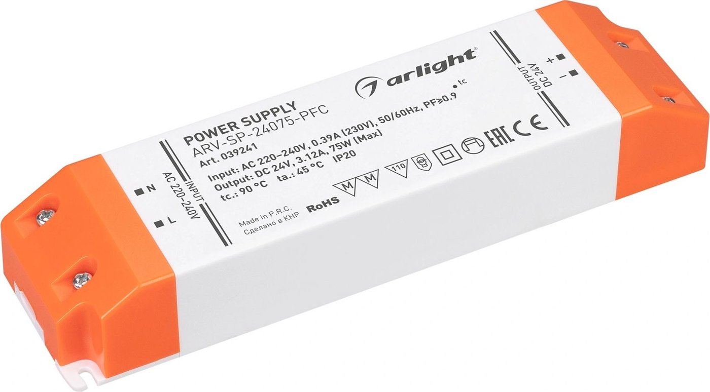 

Блок питания Arlight ARV-SP-24075-PFC 039241