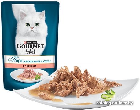 Пресервы Gourmet Нежное филе в соусе с лососем 85 г