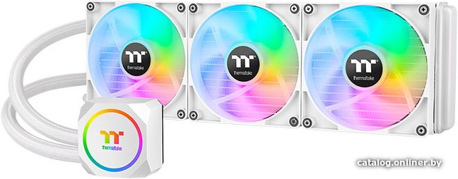 Система жидкостного охлаждения для процессора Thermaltake TH420 ARGB Snow Edition CL-W369-PL14SW-A