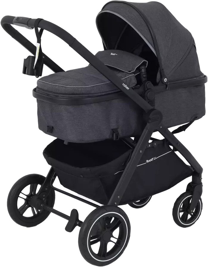 

Универсальная коляска Rant Basic Roller RA161 (2 в 1, black)