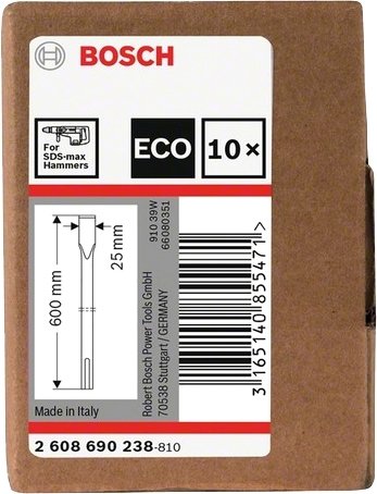 

Набор оснастки для электроинструмента Bosch 2608690238 (10 предметов)