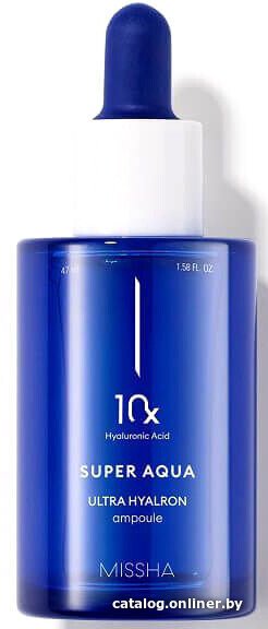 Missha Сыворотка для лица Super Aqua Ultra Hyalron Ampoule Интенсивно увлажняющая 47 мл