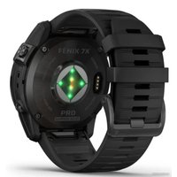 Умные часы Garmin Fenix 7X Pro Sapphire Solar (карбоново-серый титан/черный)