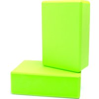 Блок для йоги AMETIST 2037636475948 (2шт, зеленый)