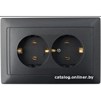 Розетка Bylectrica Стиль РС16-313 (графит)