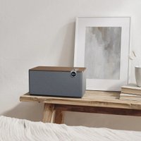 Беспроводная колонка Klipsch The Three Plus (серый/коричневый)
