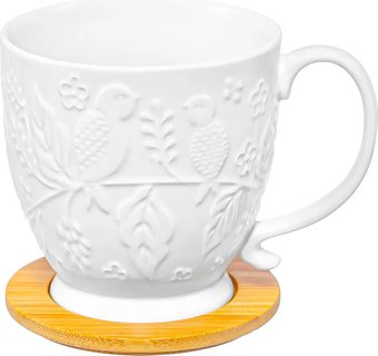 Кружка Elan Gallery Птички на ветке 950375