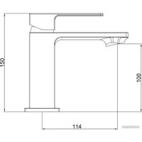 Смеситель Gross Aqua Edge 6210880C