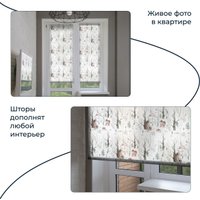 Рулонные шторы Franc Gardiner Print Лесные друзья медведи, день 140x175 9403219122