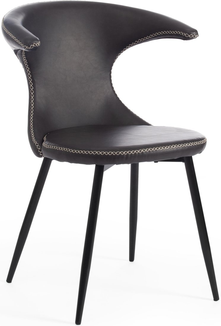 

Стул TetChair Flair mod. 9020 (экокожа/металл, серый 22/черный)