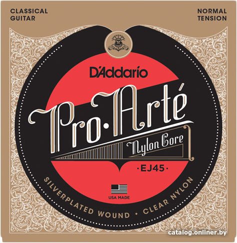 Струны для гитары D'Addario EJ45