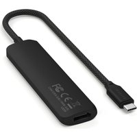 Док-станция Satechi 4-in-1 USB-C Slim Multiport Adapter 4K ST-P4SK (черный)
