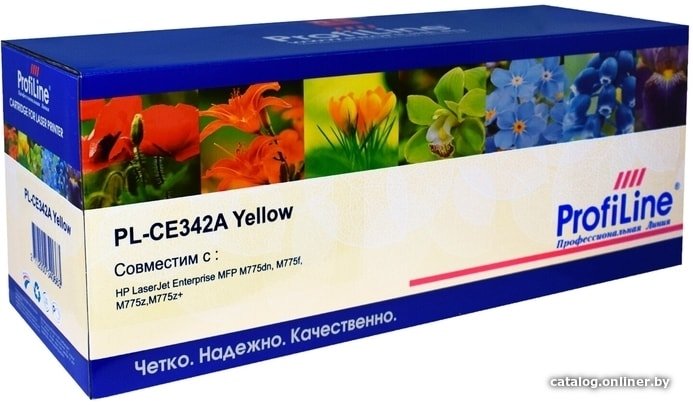 Картридж ProfiLine PL-CE342A-Y (аналог HP CE342A)