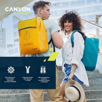 Городской рюкзак Canyon CSZ-03 (желтый/темно-синий)