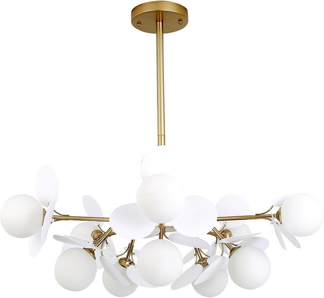 

Подвесная люстра Arte Lamp Peacock A1369SP-10SG