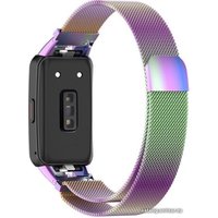 Браслет Rumi Milanese loop металлический для Huawei Band 6 / Honor Band 6 (хамелеон)
