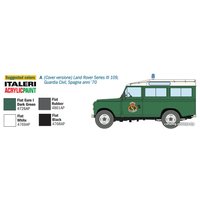 Сборная модель Italeri 6542 Внедорожник Land Rover Series III 109 Guardia Civil