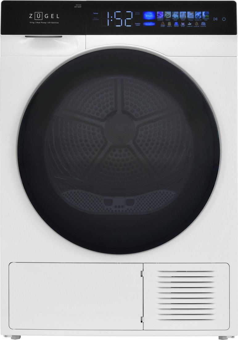

Сушильная машина ZUGEL ZDF100HP Heat Pump