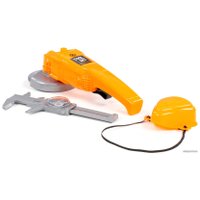 Набор инструментов игрушечных Полесье №24 91123 (шлифовальная машинка, штангенциркуль №2, респиратор)