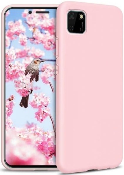 

Чехол для телефона Case Matte для Huawei Y5p/Honor 9S (светло-розовый)