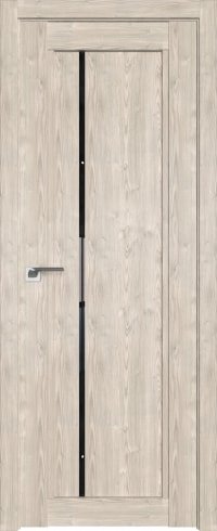 ProfilDoors 2.70XN L 70x200 (каштан светлый, стекло дождь черный)