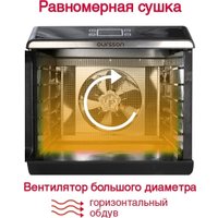 Сушилка для овощей и фруктов Oursson DR60102D/BL
