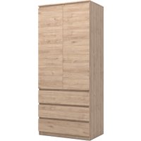 Шкаф распашной MyStar Сноули 900.2 ИВ-121.11 (гикори кингстон)