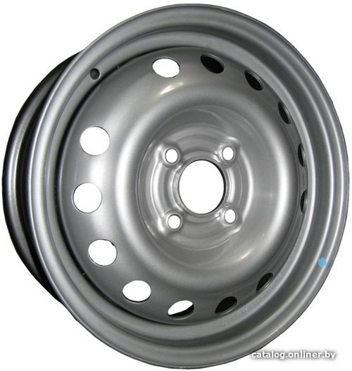 Штампованные диски Eurodisk 64C27F 15x6 4x108мм DIA 65.1мм ET 27мм Silver