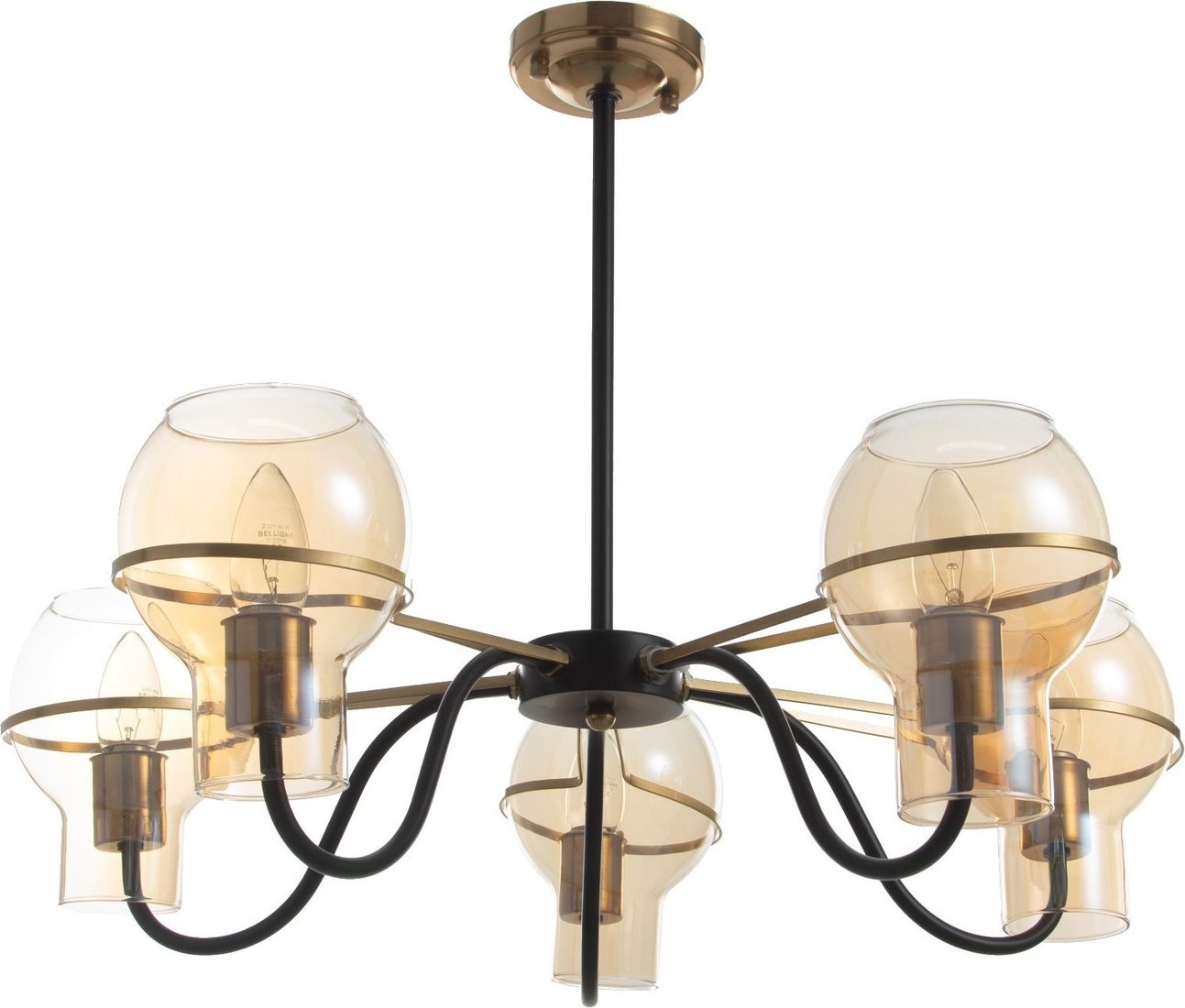 

Подвесная люстра BayerLux Кэган 9214873 (черный)