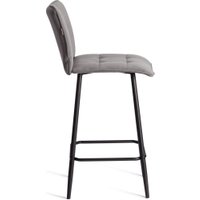 Стул TetChair Bari велюр (серый)