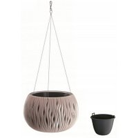 Вазон Prosperplast Flower Pot Bowl Sandy DSK290WS-7529U (мокка)