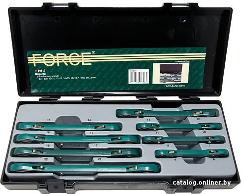 Набор ключей Force 50810 8 предметов