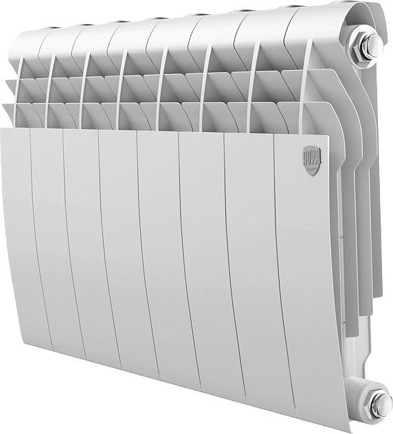 Биметаллический радиатор Royal Thermo Biliner 350 Белый (8 секций)